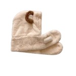 Bear Plush Hat Supplier - OEM Custom Winter Fluffy Design