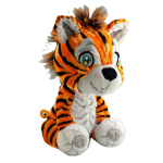 Tiger Plush Toy Supplier - OEM Custom Big Eyes Animal Toy
