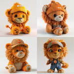 Lion Plush Toy Supplier - OEM Custom Golden Soft Material