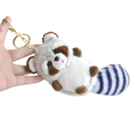 Racoon Keychain Supplier - OEM Custom Backpack Pendant Toy