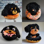 Dog Plush Toy Factory - OEM Custom Donut Puppy Toy