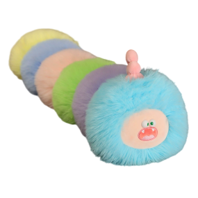 Caterpillar Plush Supplier - OEM Custom Long Throw Pillow
