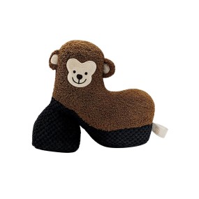 Pet Plush Toy Supplier - OEM Custom Brown Monkey Design