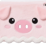 Ipad Case Factory - OEM Custom Pink Pig Plush Design