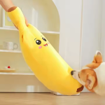 Banana Soft Toy Supplier - OEM Custom Fruit Long Design