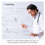 Portable Speaker Manufacturer - ChatGPT WiFi Translator Color Display