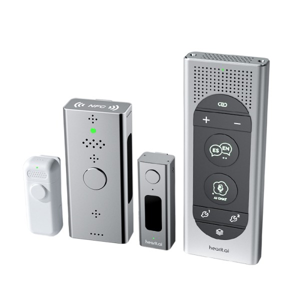 Smart Translator Factory - Wearable AI Powered Recorder Device