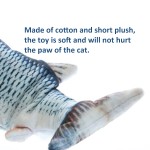 Pet Toy Factory - Electric Fish Stuffed Animal Cat Plush