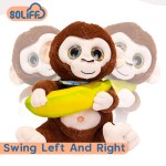 Plush Toy Manufacturer - Electric Crying Monkey Banana Toy