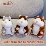 Christmas Toy Factory - Talking Hamster Plush Singing Toy