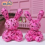 Plush Doll Manufacturer - Candy Bear Bunny Colorful Gift