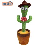 Electronic Toy Factory - Electric Dancing Cactus Plush Toy