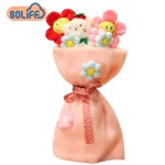 Bouquet Manufacturer - Sunflower Roses Plush Animal Gift