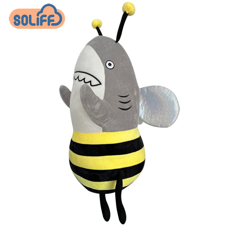 Baby Toy Factory - Creative Shark Bee Pillow Plush