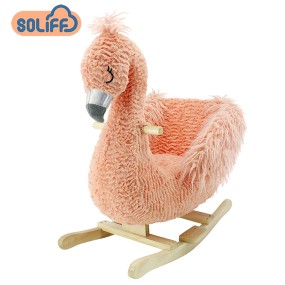 Rocking Toy Factory - Animal Cradle Baby Rocking Horse