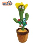 Electronic Toy Factory - Electric Dancing Cactus Plush Toy