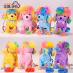 Electronic Toy Factory - Walking Lighting Musical Teddy Dog