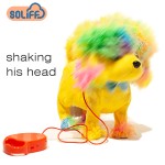 Electronic Toy Factory - Walking Lighting Musical Teddy Dog
