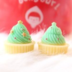Christmas Cabochon Manufacturer - OEM Custom Cupcake Deer Design