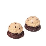 Cake Cabochons Factory - OEM Custom Round Flat-back Design