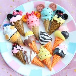 Ice Cream Cabochon Supplier - OEM Custom 8cm Resin Craft