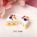 Cake Cabochons Factory - OEM Custom Round Flat-back Design