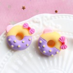 Donut Cabochon Factory - OEM Custom Matte Macaron Design