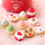 Christmas Cabochon Manufacturer - OEM Custom Cupcake Deer Design