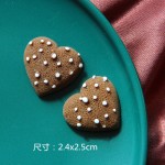 Cake Cabochon Manufacturer - OEM Custom Chocolate Strawberry Design