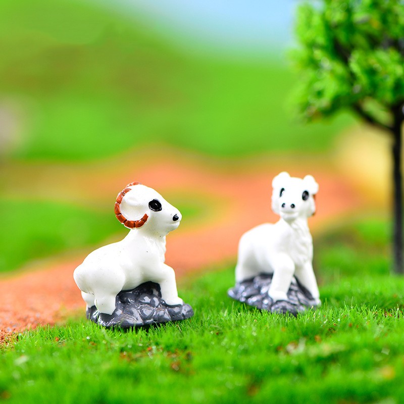 Goat Miniature Factory - OEM Custom Resin Lawn Decoration