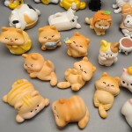 Cat Miniature Manufacturer - OEM Wholesale Garden Dollhouse Decor