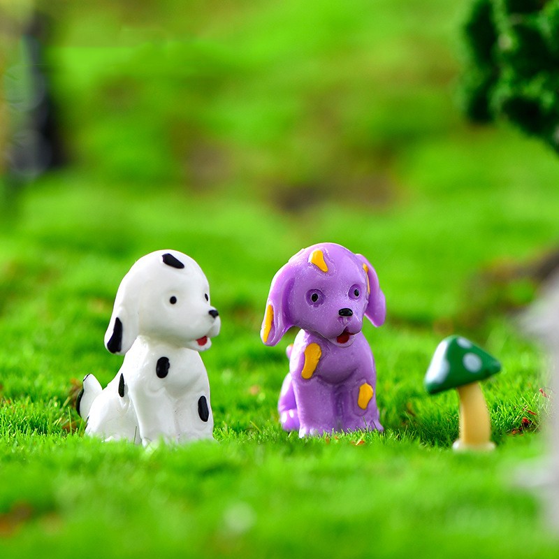 Dog Miniature Factory - OEM Custom 3D Bottle Moss Decoration