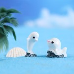 Dolphin Fountain Supplier - OEM Custom Marine Terrarium Decor