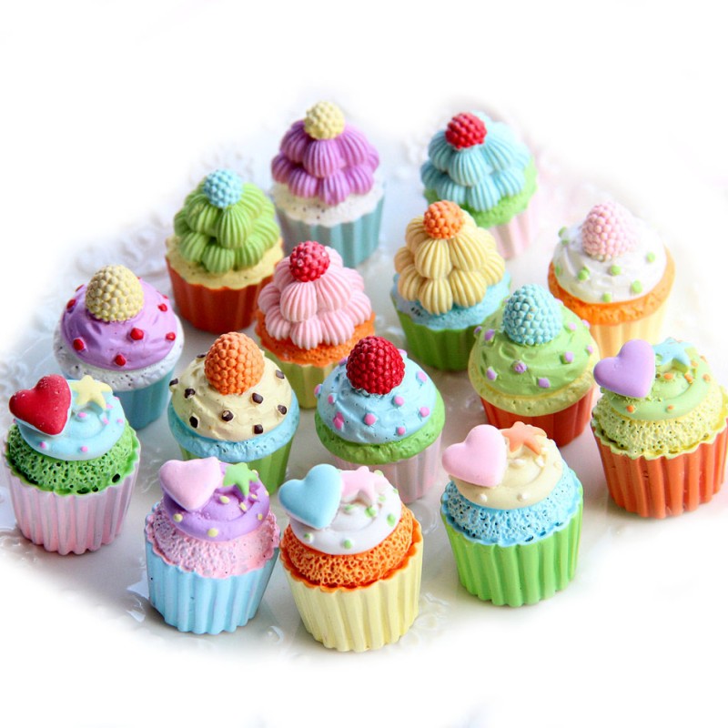 Cupcake Cabochon Supplier - OEM Custom Large Food Play Design