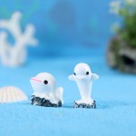 Dolphin Fountain Supplier - OEM Custom Marine Terrarium Decor