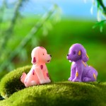 Dog Miniature Factory - OEM Custom 3D Bottle Moss Decoration