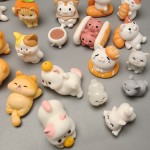 Cat Miniature Manufacturer - OEM Wholesale Garden Dollhouse Decor