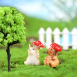 Hamster Miniature Supplier - OEM Custom Mushroom Moss Decor