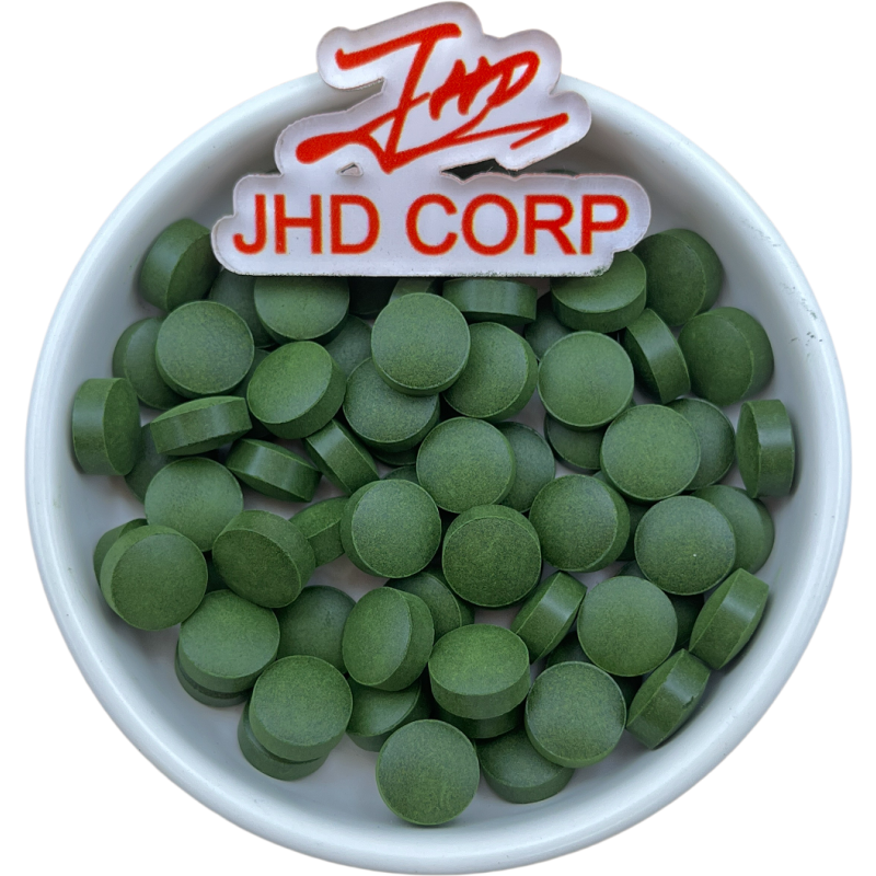 USA EU Warehouse OEM 250mg 500mg Pure Organic Chlorella Tablets with High Protein