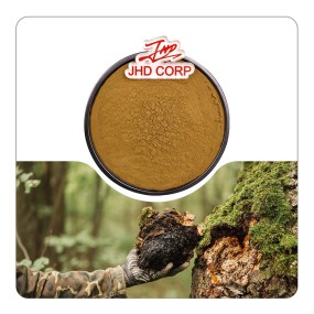 USA / EU Warehouse Wholesale Bulk Organic Chaga Mushroom Powder 30% 50% Polysaccharide Chaga Mushroom Extract Powder