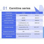 USA & EU Warehouse Wholesale Nutritional Supplement 99% Purity L-carnitine Tartrate Powder