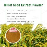 USA EU Warehouse Natural Herbal Extract Panicum Miliaceum Seed Extract Powder 10:1 Millet Seed Extract Powder