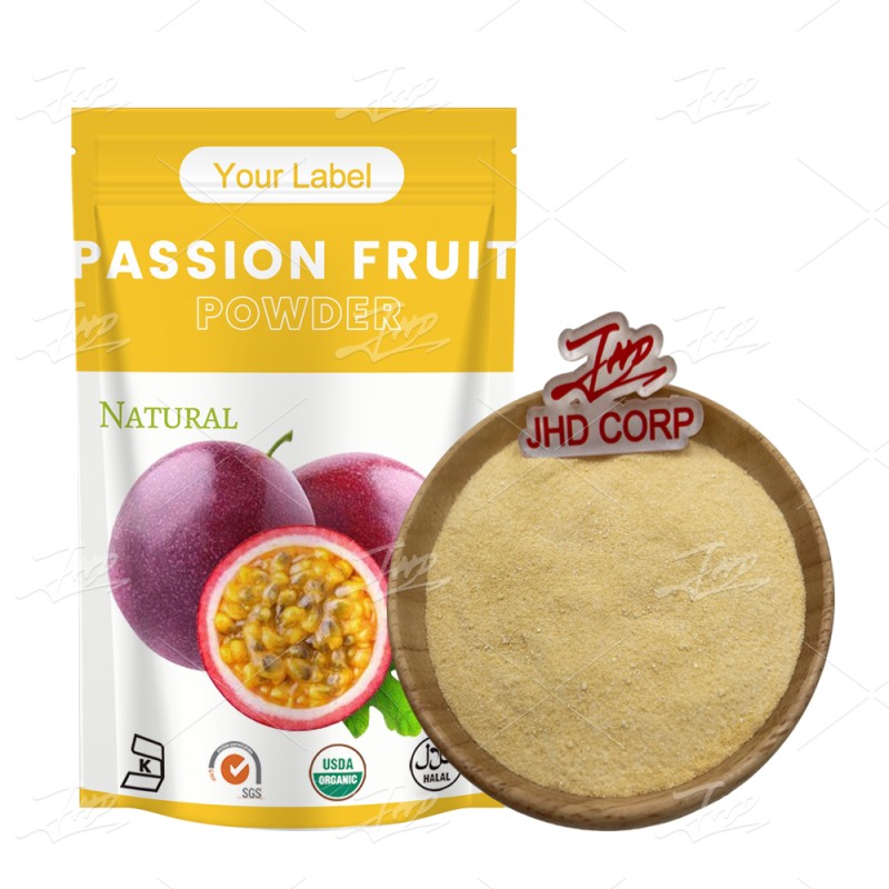 JHD Factory Food Grade 100% Natural Spray Dried Passion Fruit Juice Powder