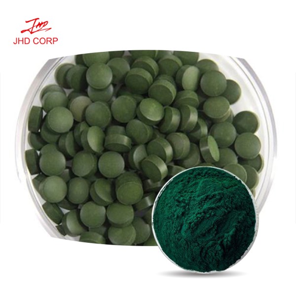 US / EU Warehouse 250mg / 500mg Halal Organic Spirulina Powder Tablets