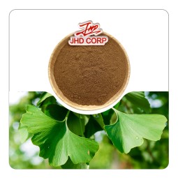 JHD Factory Wholesale Plant Extract Water Soluble CAS 90045-36-6 Ginkgo Biloba Leaf Extract Powder