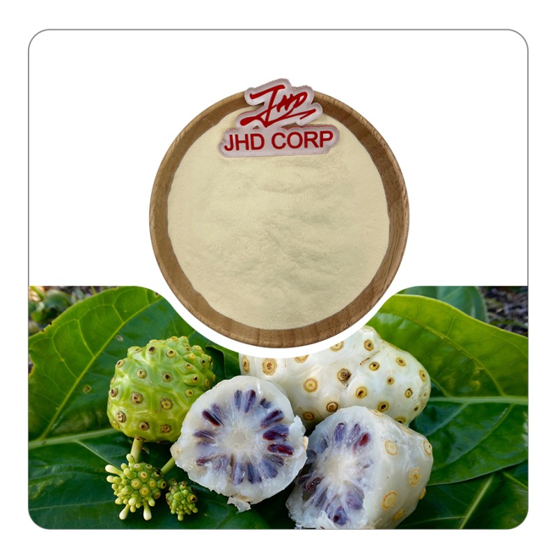 JHD Factory Wholesale Plant Extract Pure Natural 100% Water Soluble Instant Noni Fruit Juice Powder