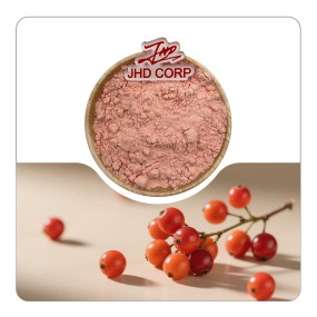 JHD Factory Wholesale Plant Extract Food Grade 100% Natural Organic Cornus Officinalis Fruit Powder in Bulk