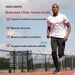 JHD Factory Wholesale Sport Nutritional Fermented Instant BCAA Powder / 2:1:1 BCAA