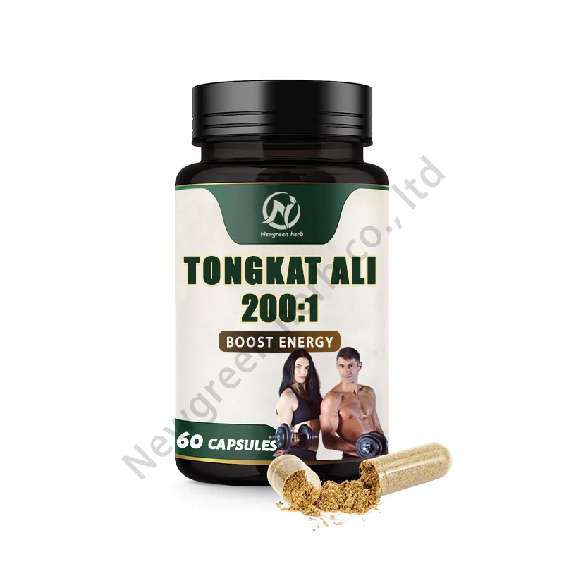 Newgreen Supply Bulk Tongkat Ali Extract 120 Capsules Tongkat Ali Powder