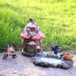 Winter Decoration Manufacturer - Solar Powered Resin Gnome